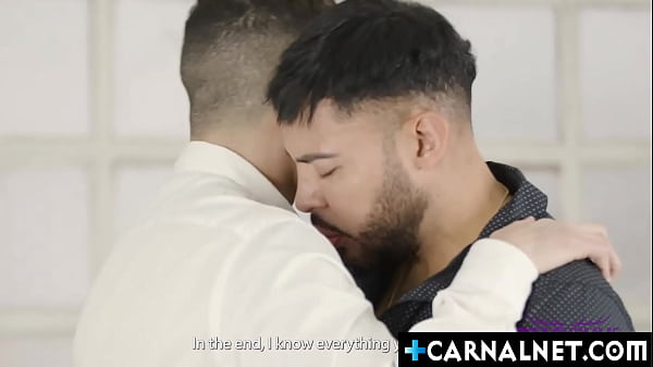 Submissive cocksucker Bastian Karim enjoys getting his tight asshole getting fucked hard by the dominant Spaniard Viktor Rom