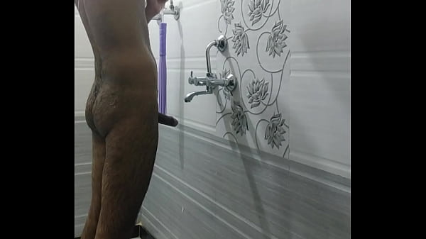 Gay huge dick bathroom
