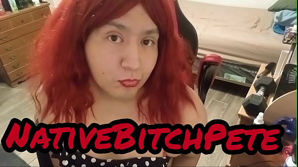 Native American Sissy Crossdresser!