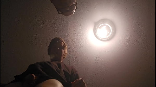 I stood up and he sucked my dick