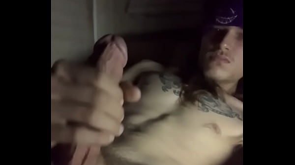 Stroking cock