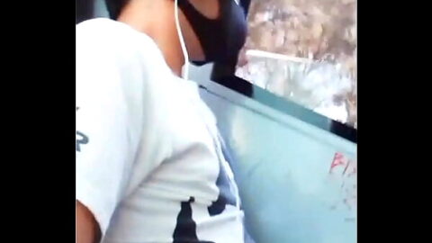Teen Boy Pleasures Himself on Truck Ride