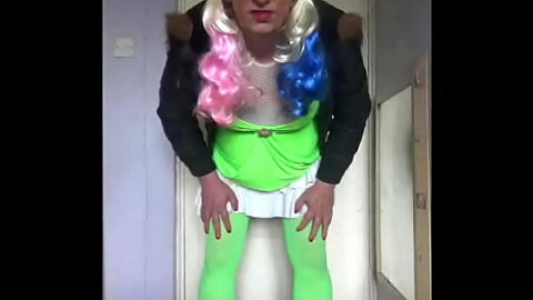 Sissy Crossdresser Drinking Pee – Part 4