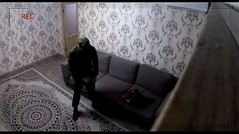 Real hidden camera in a hotel! Russian SOLDIER jerks off and cums in his neighbor’s glass! Peeping!