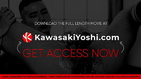 KawasakiYoshi.com – Japanese hunk Shusaku takes a massive dildo up his ass courtesy of Yoshi Kawasaki