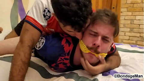 Rodrigo and Duratto in a Bound and Gagged First Time Encounter