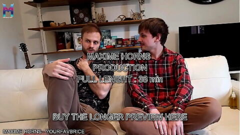 I GET FUCKED BAREBACK WITH PASSION BY A SEXY FRENCH BISEXUAL TWINK