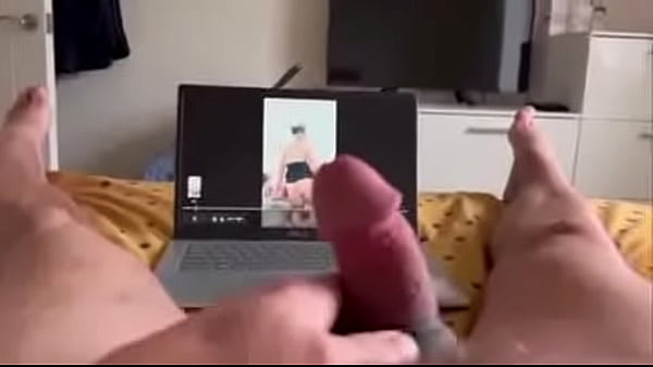 Cum tribute trying out new cock ring